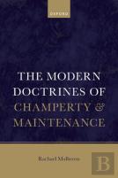 The Modern Doctrines Of Champerty And Maintenance