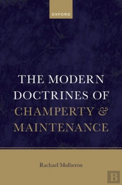 Bertrand.pt - The Modern Doctrines Of Champerty And Maintenance