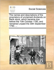 The Names And Descriptions Of The Propri