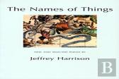 The Names Of Things