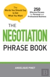 The Negotiation Phrase Book