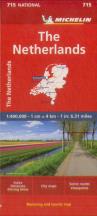 The Netherlands - Michelin National Map 715