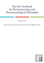 The New Yearbook For Phenomenology And Phenomenological Philosophy