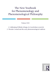The New Yearbook For Phenomenology And Phenomenological Philosophy