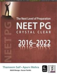The Next Level Of Preparation Neet Pg Crystal Clear (2016-2022)