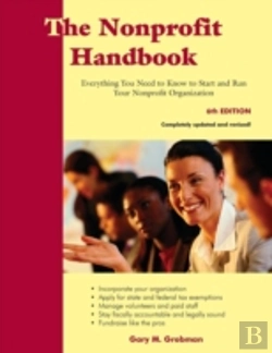 Bertrand.pt - The Nonprofit Handbook: Everything You Need To Know To Start And Run Your Nonprofit Organization (6th Edition)