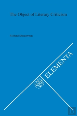 Bertrand.pt - The Object Of Literary Criticism