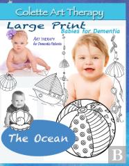 The Ocean.  Art Therapy For Dementia Patients
