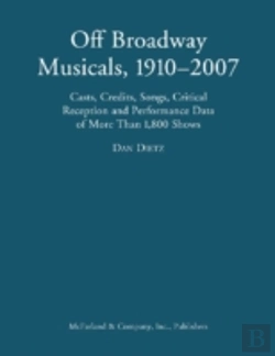 Bertrand.pt - The Off Broadway Musical, 1910-2007
