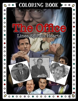 Bertrand.pt - The Office Lines Spirals Hearts Coloring Book