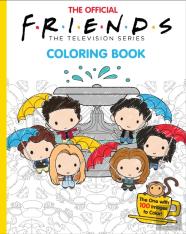 The Official Friends Coloring Book: The One With 100 Images To Color