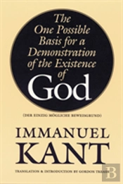 The One Possible Basis For A Demonstration Of The Existence Of God