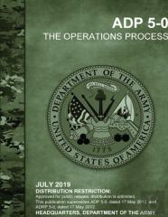 The Operations Process (Adp 5-0)