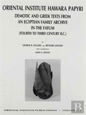The Oriental Institute Hawara Papyri