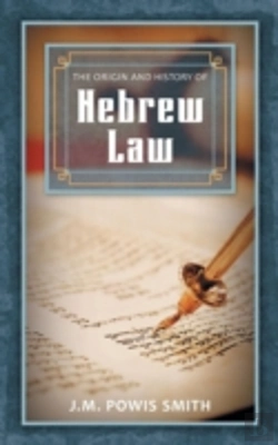 Bertrand.pt - The Origin And History Of Hebrew Law