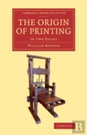 The Origin Of Printing