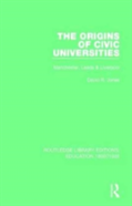 The Origins Of Civic Universities