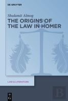 The Origins Of The Law In Homer