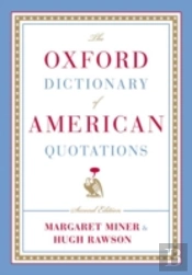 The Oxford Dictionary Of American Quotations