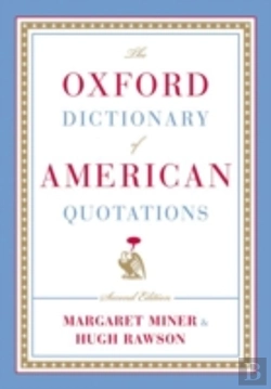 Bertrand.pt - The Oxford Dictionary Of American Quotations