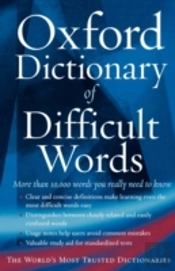 The Oxford Dictionary Of Difficult Words