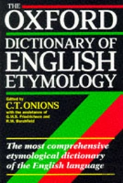 The Oxford Dictionary Of English Etymology