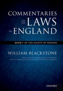 Bertrand.pt - The Oxford Edition Of Blackstone'S: Commentaries On The Laws Of England