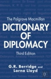 The Palgrave Macmillan Dictionary Of Diplomacy