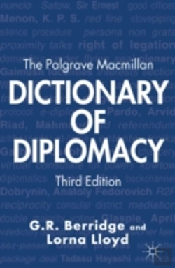 Bertrand.pt - The Palgrave Macmillan Dictionary Of Diplomacy