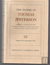 The Papers Of Thomas Jefferson, Volume 22