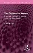 The Payment Of Wages