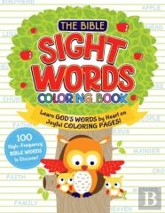 The Peace Of Mind Bible Sight Words Coloring Book