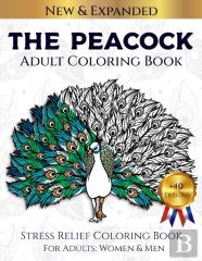 The Peacock Adult Coloring Book