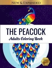The Peacock Adults Coloring Book