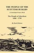 The People Of The Scottish Burghs