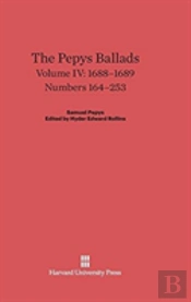 The Pepys Ballads, Volume Iv, (1688-1689)