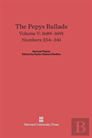 The Pepys Ballads, Volume V, (1689-1691)