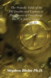 The Periodic Table Of The 192 Quarks And Leptons In The Theory Of Everything
