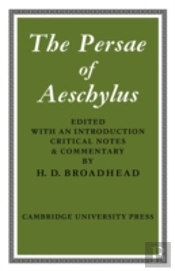 The Persae Of Aeschylus
