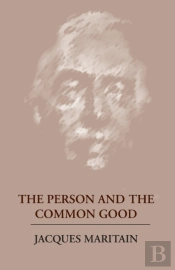 The Person And The Common Good