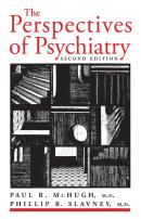 The Perspectives Of Psychiatry