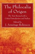 The Philocalia Of Origen