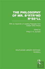 The Philosophy Of Mr. B*Rtr*Nd R*Ss*Ll