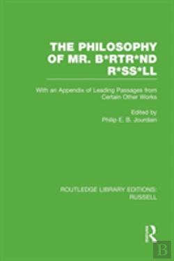 Bertrand.pt - The Philosophy Of Mr. B*Rtr*Nd R*Ss*Ll
