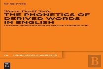 The Phonetics Of Derived Words In English