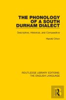 The Phonology Of A South Durham Dialect