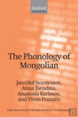 Bertrand.pt - The Phonology Of Mongolian