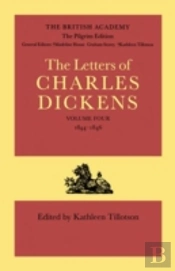 The Pilgrim Edition Of The Letters Of Charles Dickens: Volume 4. 1844-1846
