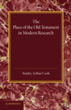 Bertrand.pt - The Place Of The Old Testament In Modern Research