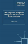 The Plagiarism Allegation In English Literature From Butler To Sterne